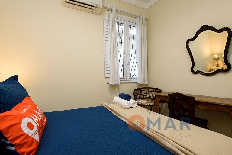 2 Quartos em Ipanema a 350m da Praia| BT 252/202