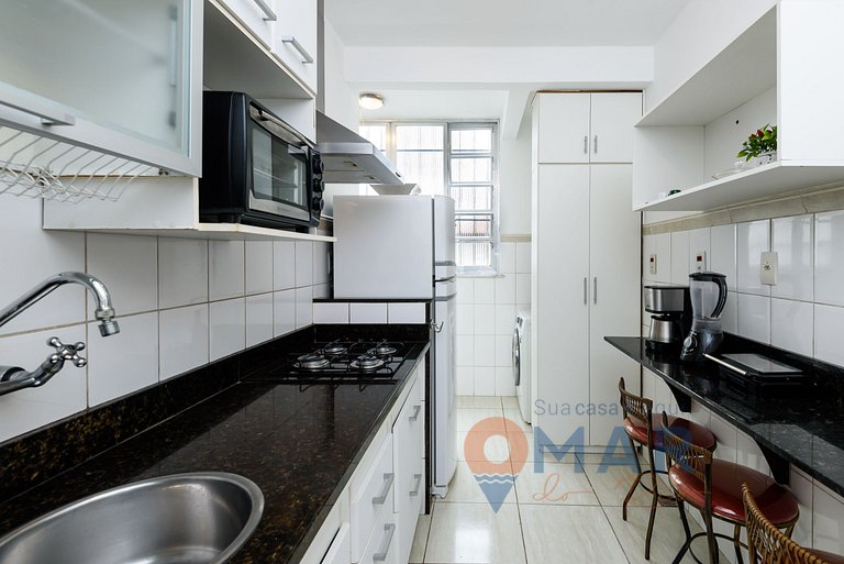 2 Quartos em Ipanema a 350m da Praia| BT 252/202