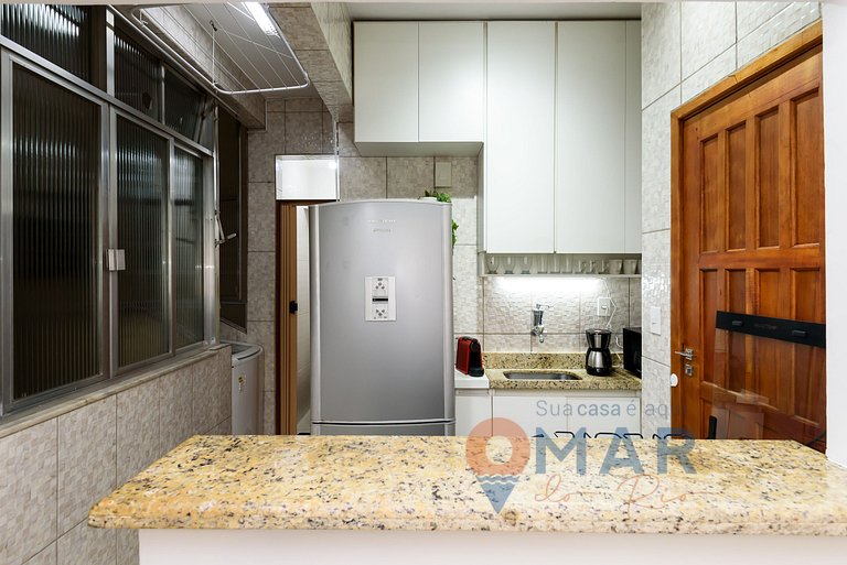 Quarto&Sala Completo a 300m da Praia | NSC 386/402