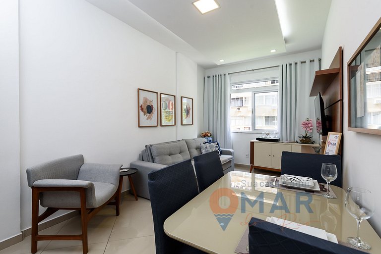Quarto&Sala Completo a 300m da Praia | NSC 386/402