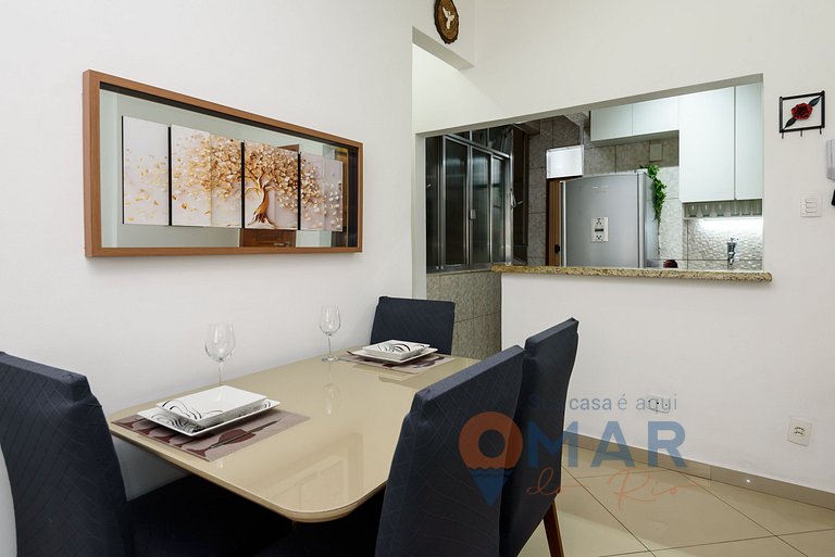 Quarto&Sala Completo a 300m da Praia | NSC 386/402