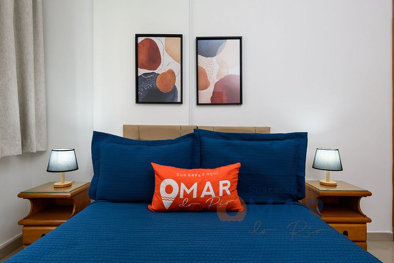 Quarto&Sala Completo a 300m da Praia | NSC 386/402