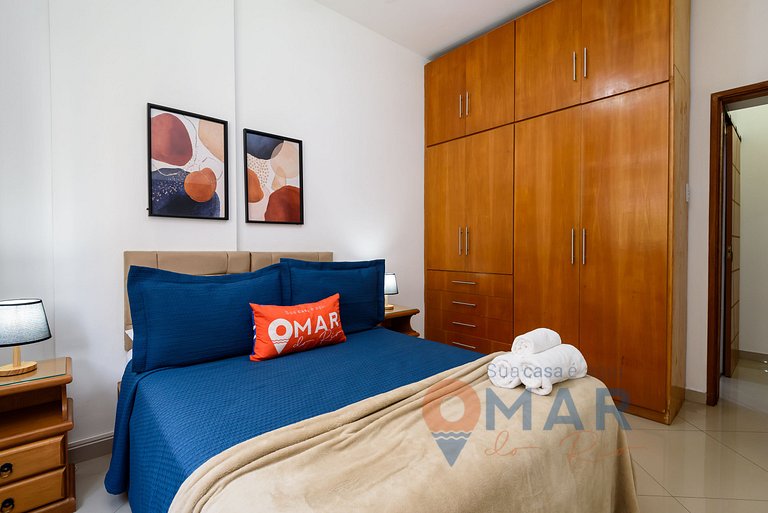 Quarto&Sala Completo a 300m da Praia | NSC 386/402