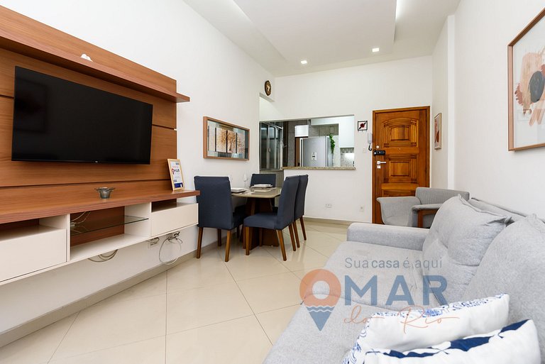 Quarto&Sala Completo a 300m da Praia | NSC 386/402