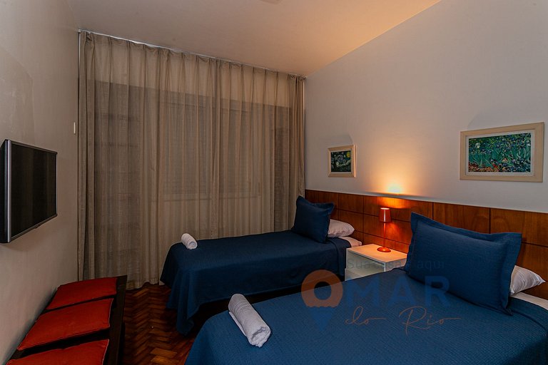 Charm atemporal: 3BDR a 110m de la playa|BI 32/502