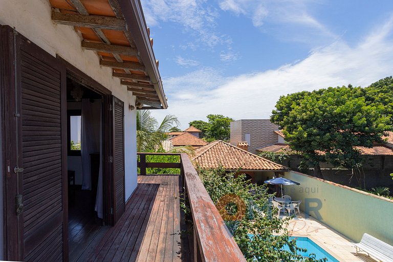 Casa con 4 Suites y Piscina en Búzios | PZ 1214