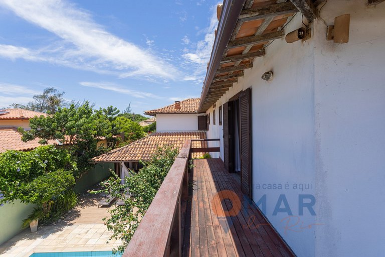 Casa con 4 Suites y Piscina en Búzios | PZ 1214