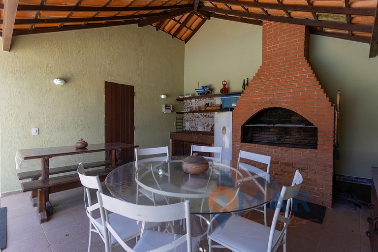Casa con 4 Suites y Piscina en Búzios | PZ 1214