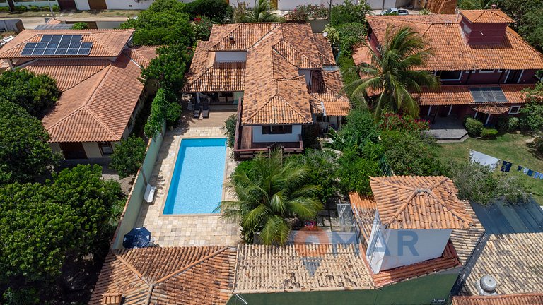 House with 4 Suites and Pool in Búzios | PZ 1214