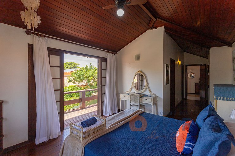 House with 4 Suites and Pool in Búzios | PZ 1214