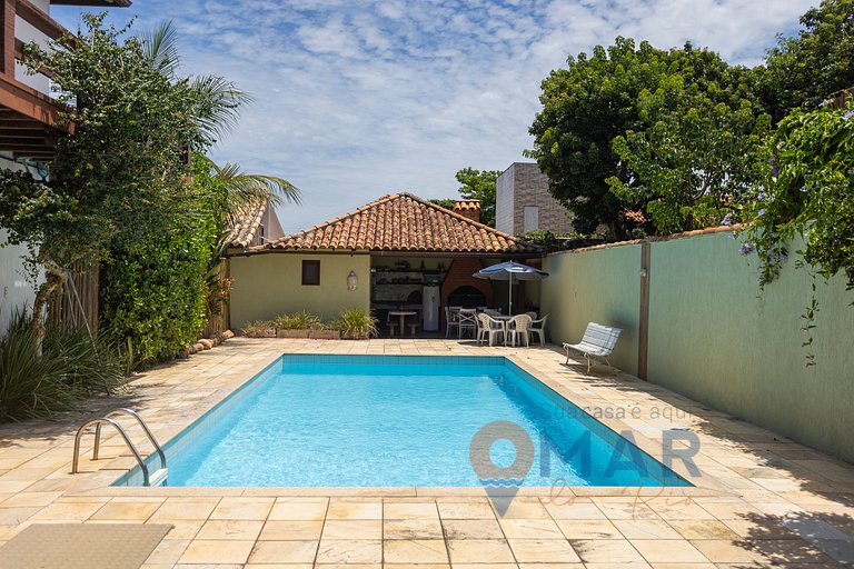 House with 4 Suites and Pool in Búzios | PZ 1214