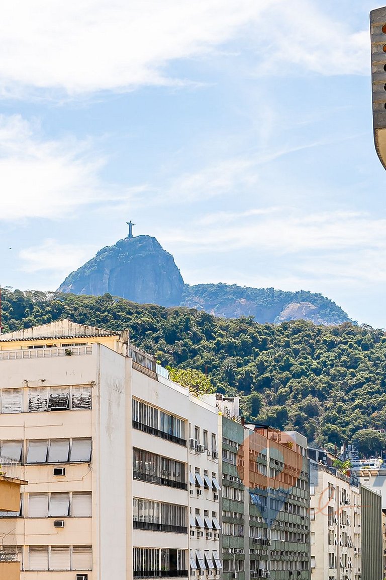 Estúdio com Vista p/ o Cristo Redentor | FM 442/804