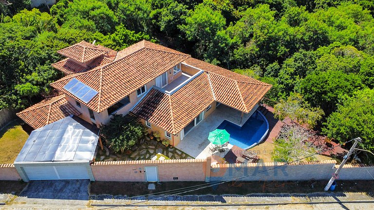 Casa com Piscina e Acesso a Praia | Cavalo Marinho