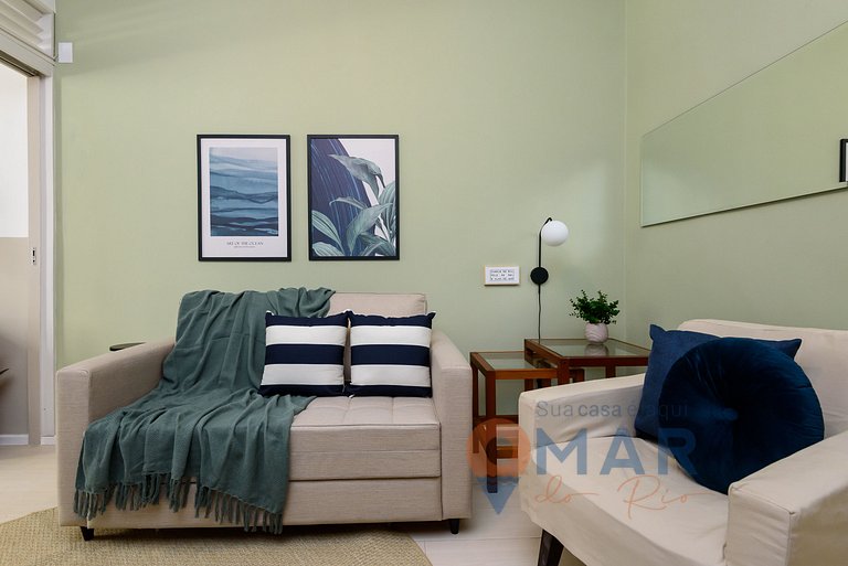 Brisa do Mar: 1 Quarto a 450m da Praia |BR 135/302