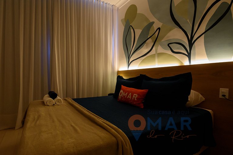 Brisa do Mar: 1 Quarto a 450m da Praia |BR 135/302