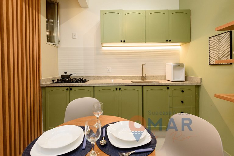 Brisa do Mar: 1 Quarto a 450m da Praia |BR 135/302