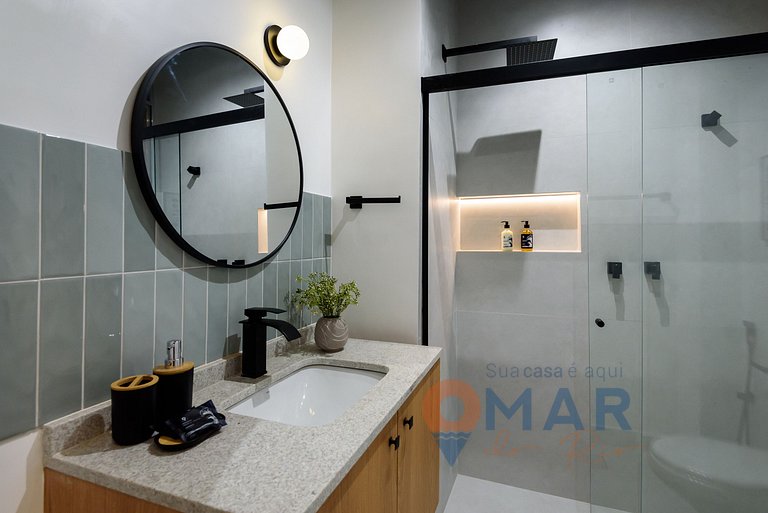 Brisa do Mar: 1 Quarto a 450m da Praia |BR 135/302