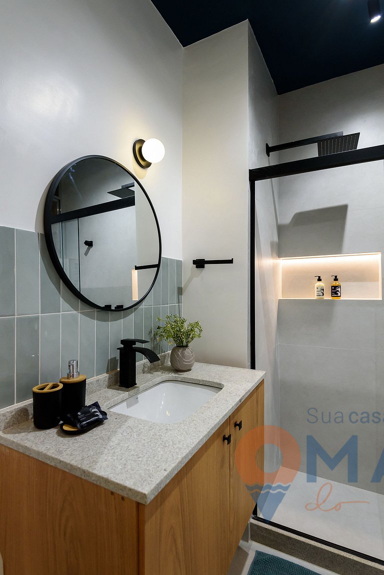 Brisa do Mar: 1 Quarto a 450m da Praia |BR 135/302