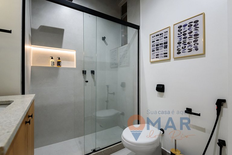 Brisa do Mar: 1 Quarto a 450m da Praia |BR 135/302