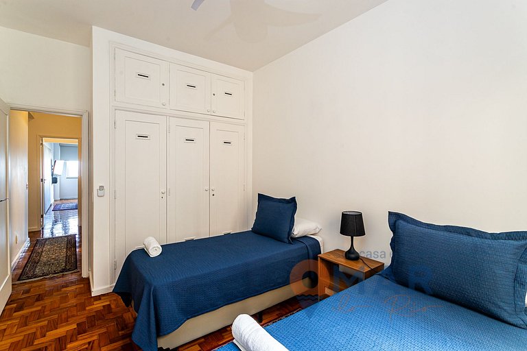 Luxuoso 3Qtos Vista Mar em Copacabana | A 2440/515