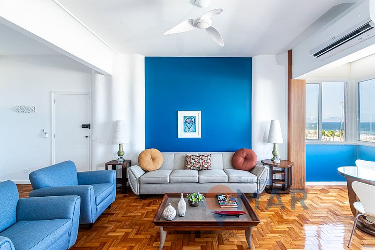 Luxuoso 3Qtos Vista Mar em Copacabana | A 2440/515