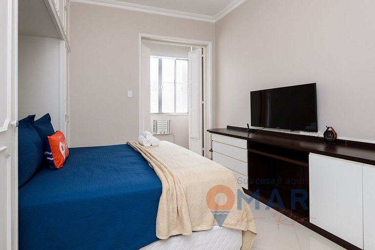 Amplio 2BDRs a 150 m de la playa | NSC 1236/1107