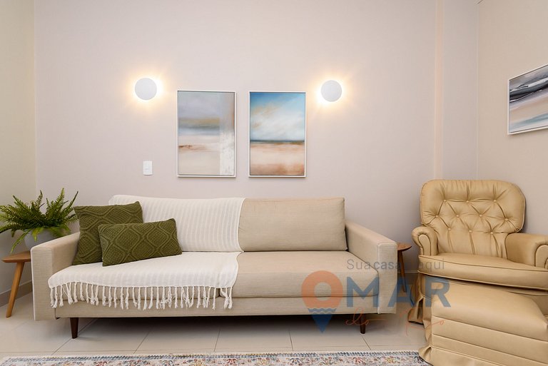 Amplio 2BDRs a 150 m de la playa | NSC 1236/1107
