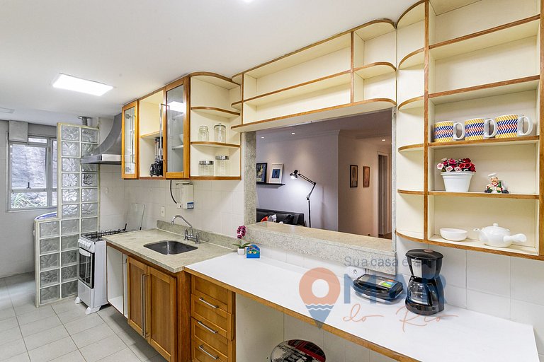 2Qtos com Piscina e Garagem em Botafogo |BV 80/107