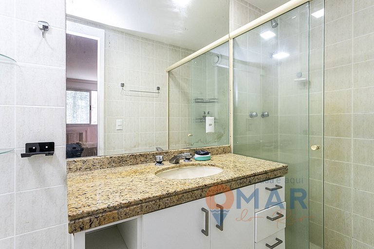 2Qtos com Piscina e Garagem em Botafogo |BV 80/107