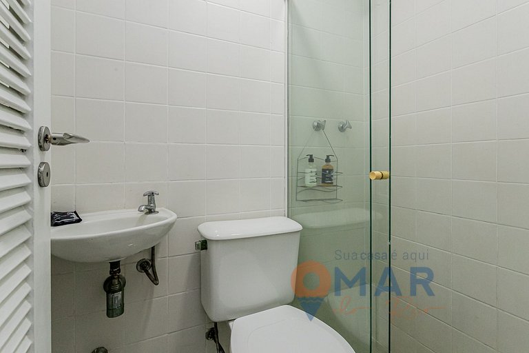 2Qtos com Piscina e Garagem em Botafogo |BV 80/107