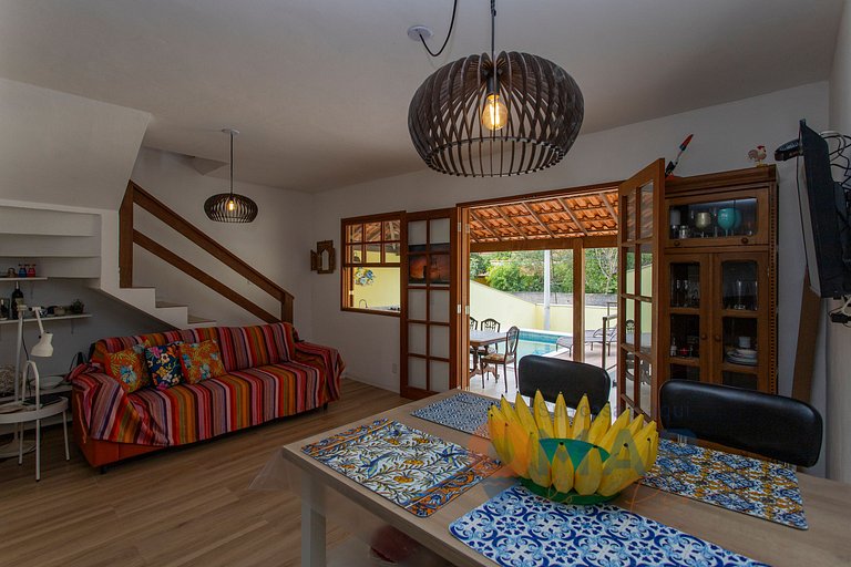 Casa com Área Gourmet e Piscina em Búzios | Céu 27