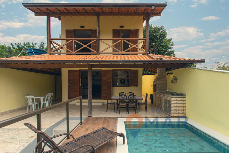 House with Gourmet Area and Pool in Búzios |Céu 27