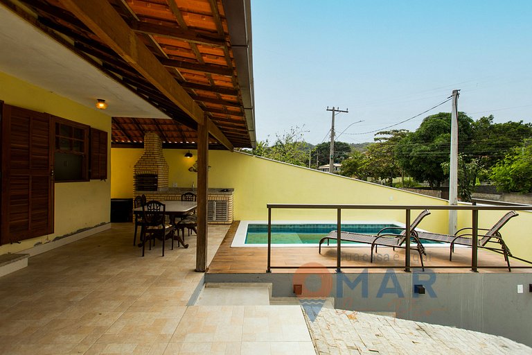 Casa com Área Gourmet e Piscina em Búzios | Céu 27