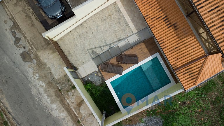 Casa con Área Gourmet y Piscina en Búzios | Céu 27