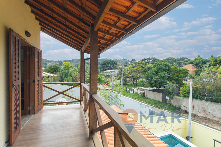 Casa com Área Gourmet e Piscina em Búzios | Céu 27