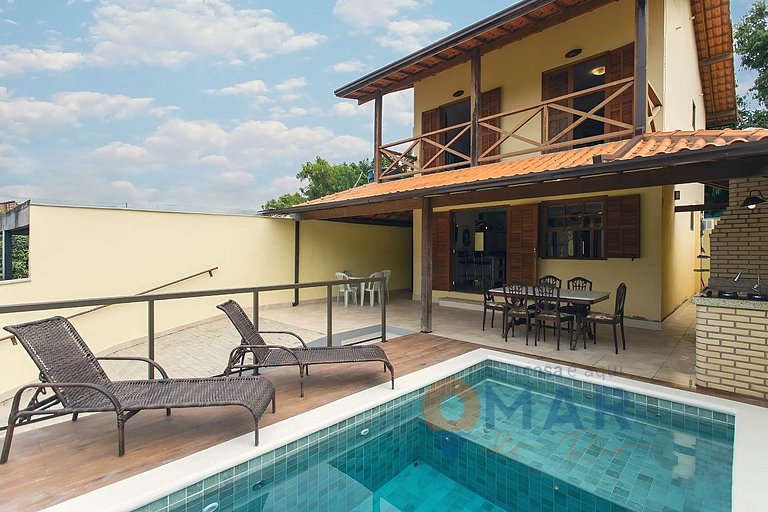 House with Gourmet Area and Pool in Búzios |Céu 27