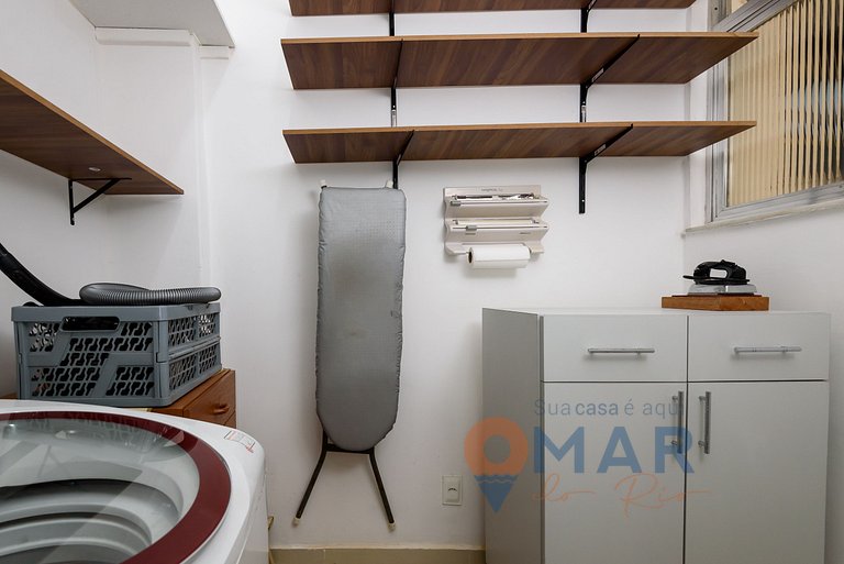 Quarto e Sala a 450m da Praia | RC 34/506