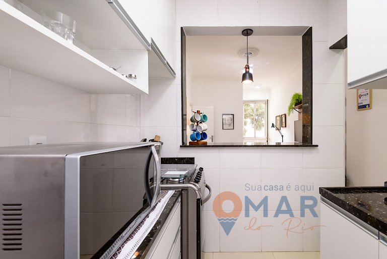 Quarto e Sala a 450m da Praia | RC 34/506