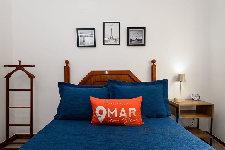 Quarto e Sala a 450m da Praia | RC 34/506