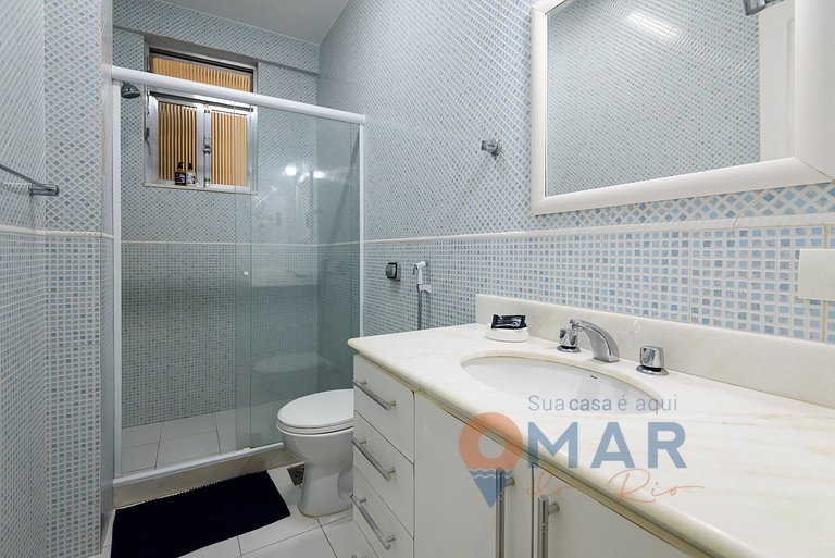 Quarto e Sala a 450m da Praia | RC 34/506