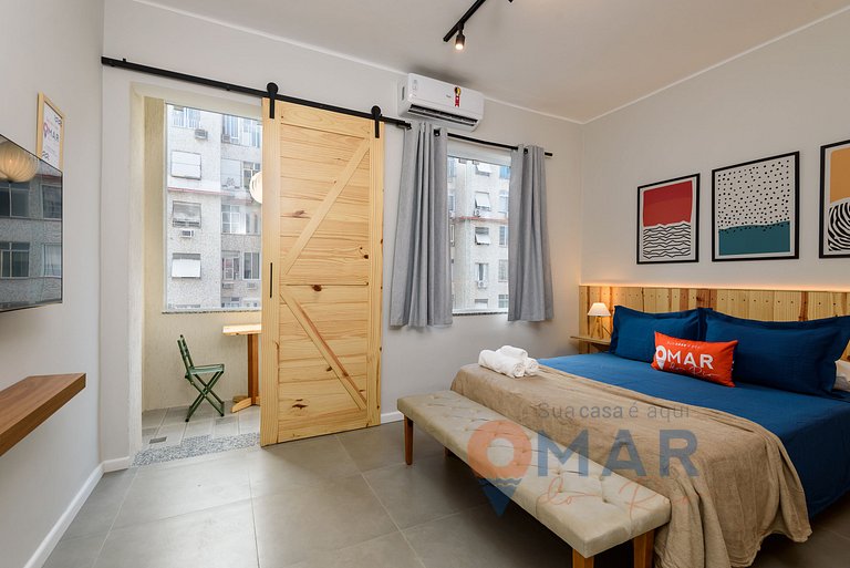 Studio w/ balcony 200m from the beach | CDM 13/907
