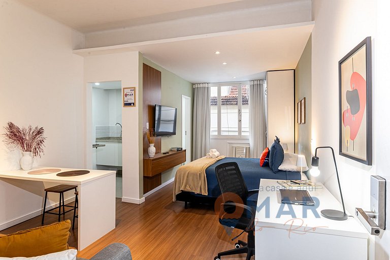 Studio no Leblon a 6 Minutos da Praia | VA 380/403