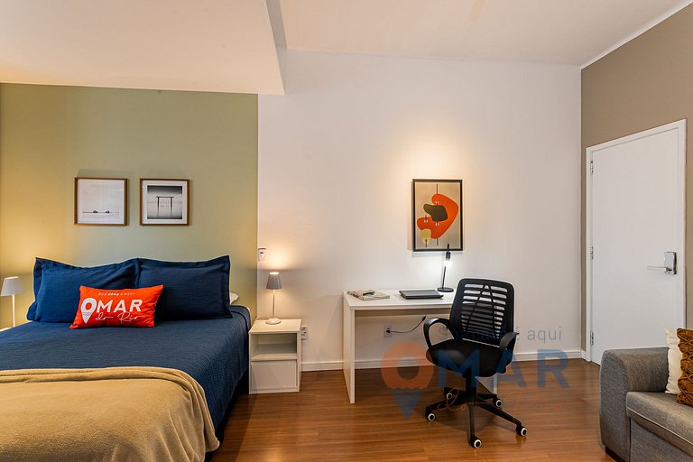 Studio in Leblon 6Min from the beach | VA 380/403
