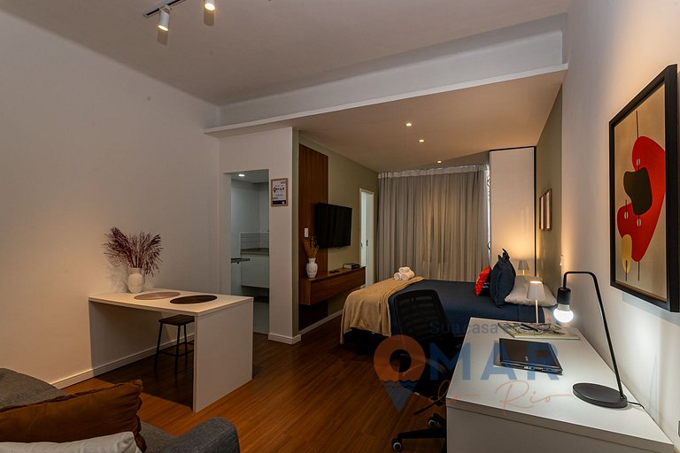 Studio en Leblon a 6Min de la playa | VA 380/403