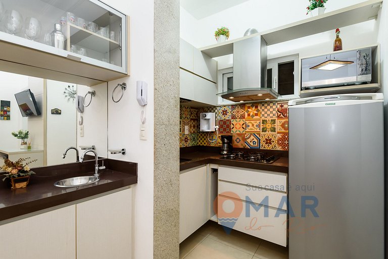 2Qtos a 100m da Praia de Copacabana | RE 85/305
