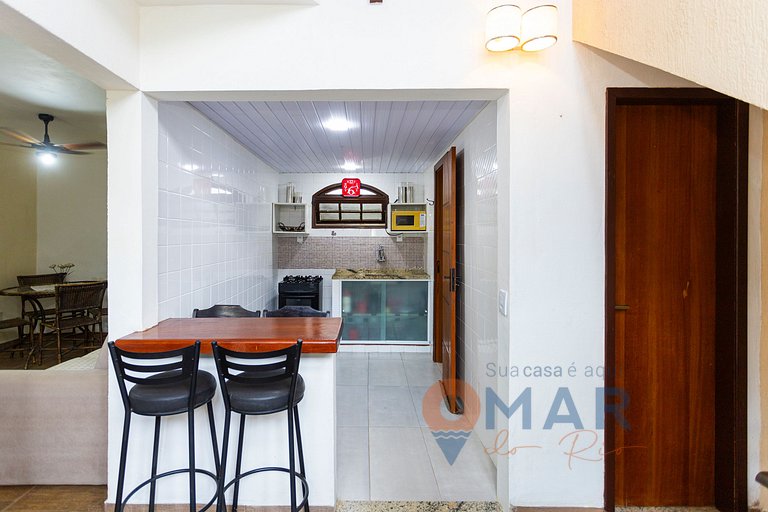 Casa c/ barbacoa en Búzios, 200m de la playa|VS 25