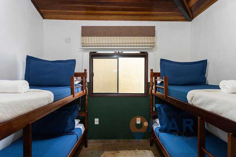 Casa c/ Churrasqueira em Búzios,200m da Praia|VS25