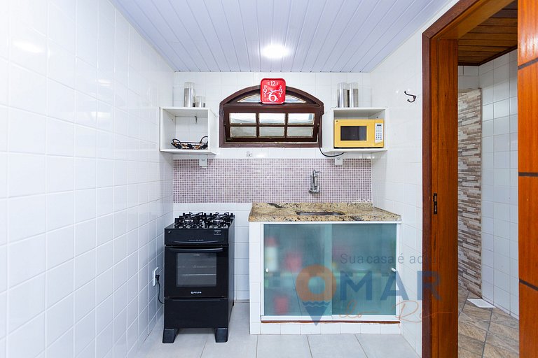 Casa c/ Churrasqueira em Búzios,200m da Praia|VS25