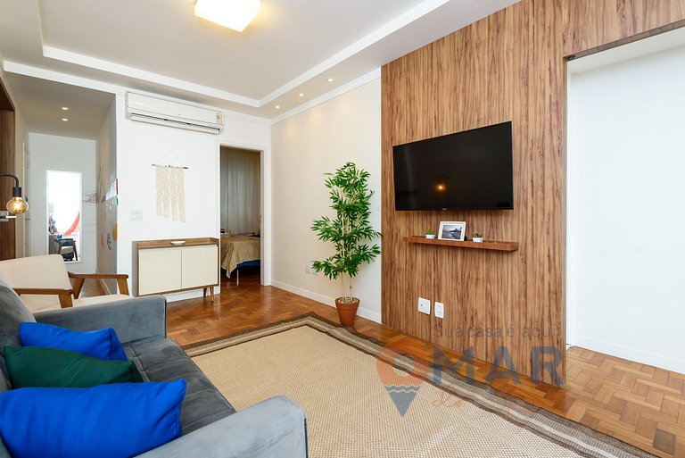 Apartamento no Leblon a 300m da praia | ADP 386/603