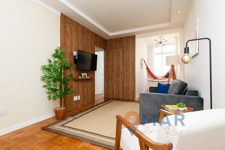 Apartamento no Leblon a 300m da praia | ADP 386/603
